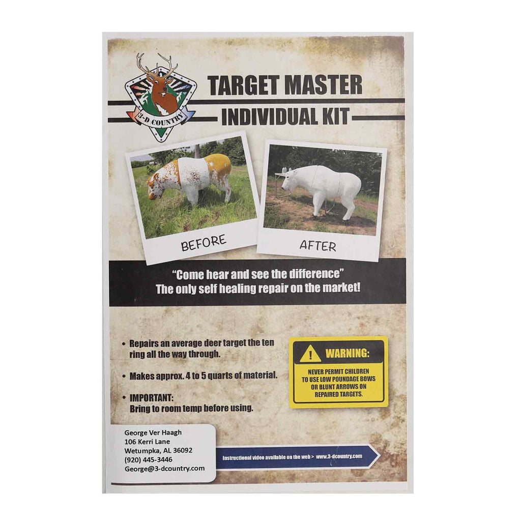 3D Country Single Target Repair Kit Lancaster Archery Dealer