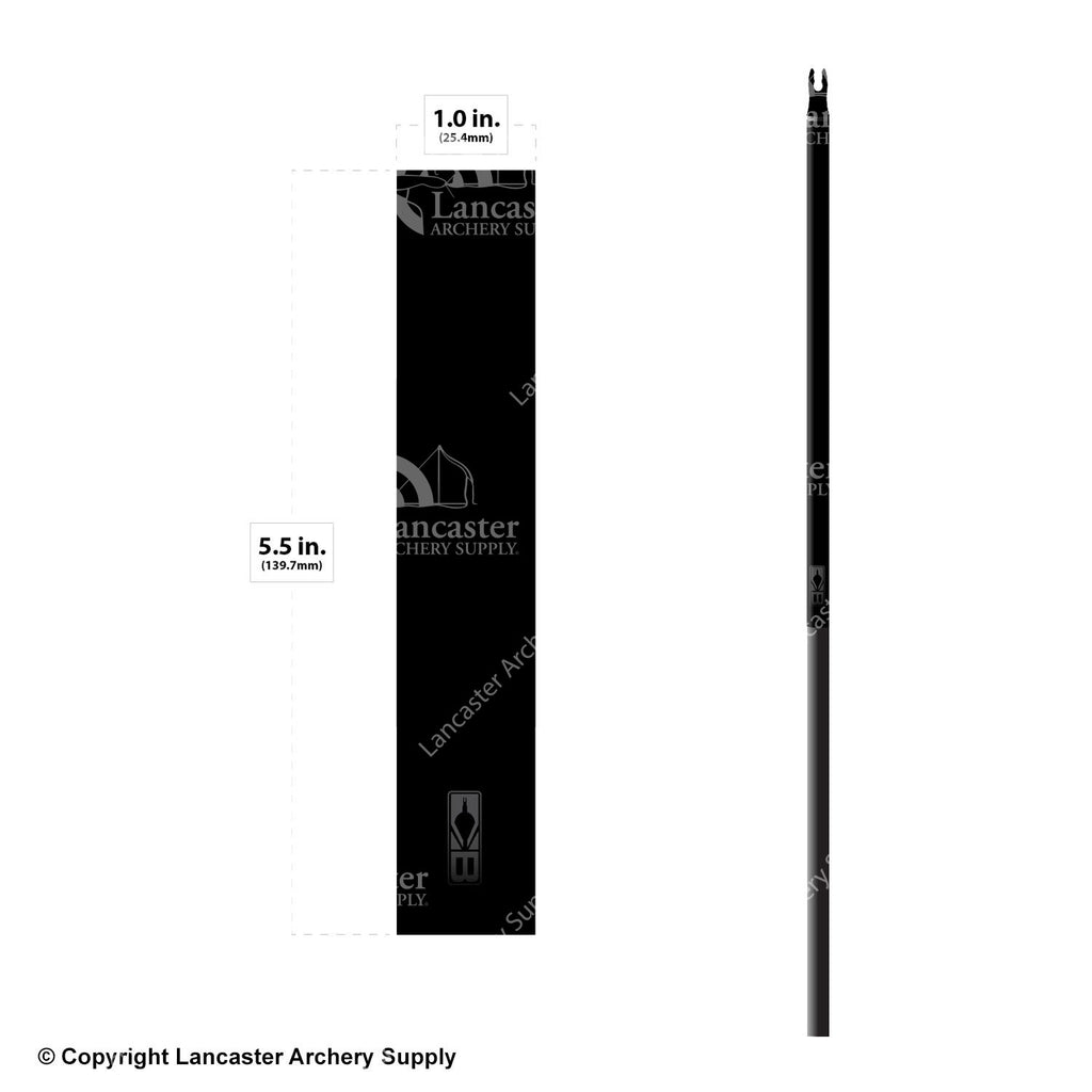 Bohning Solid Color Arrow Wraps 5.5" (Small 17/64) Lancaster Archery