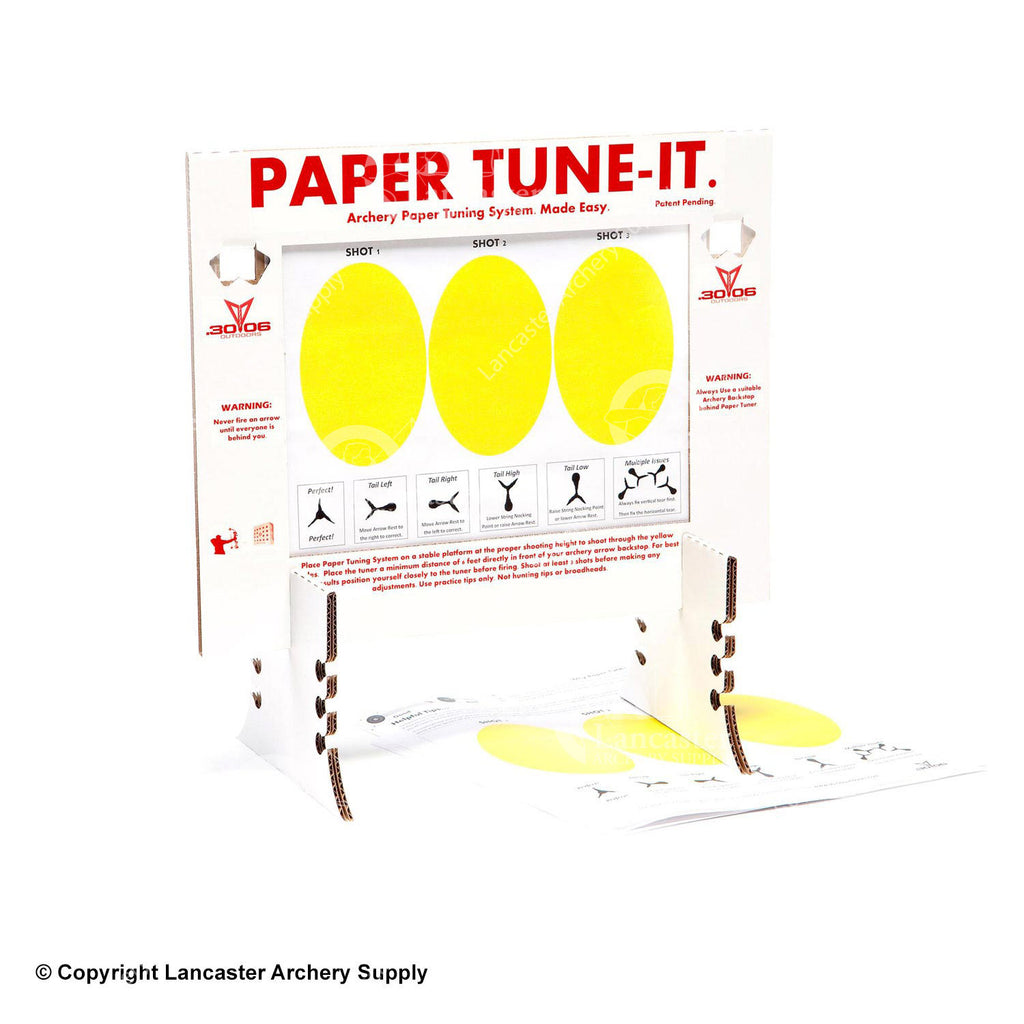 3006 Paper TuneIt D.I.Y. Archery Paper Tuning System Lancaster